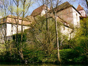 Kloster von der Altmühl aus